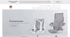 Desktop Screenshot of hermanmiller.fr